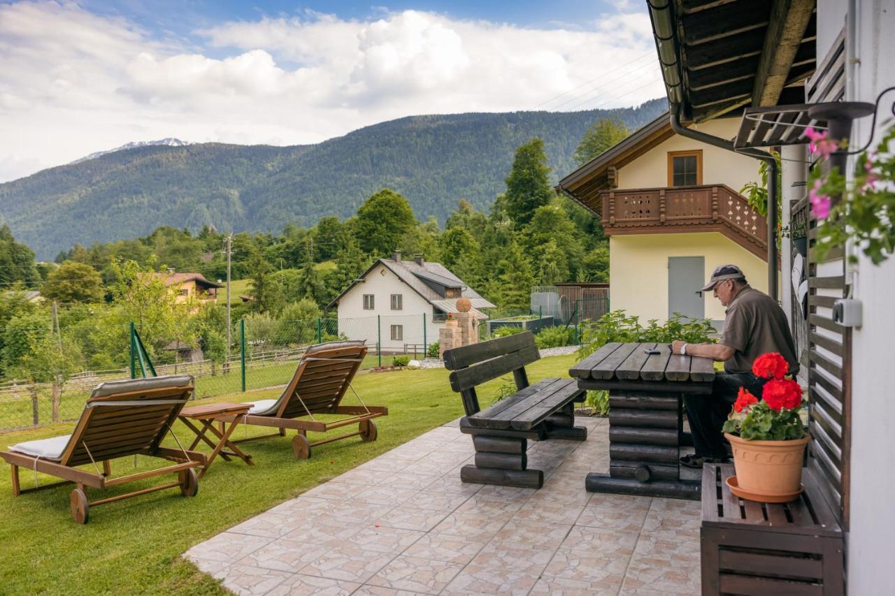 Ferienhaus Schmied Egg bei Hermagor エクステリア 写真