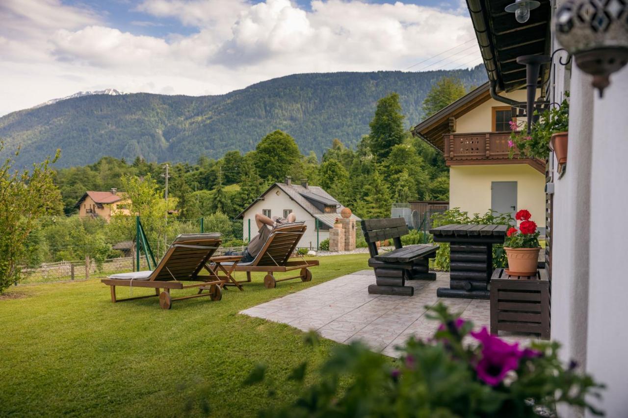 Ferienhaus Schmied Egg bei Hermagor エクステリア 写真
